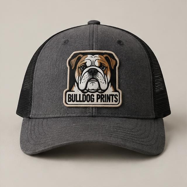 Bulldog Prints Trucker Hat